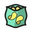 Cartoon snack icon 64x64